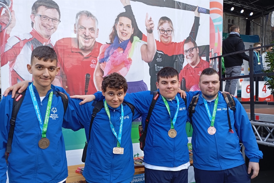 Μοναδικές εμπειρίες ζωής για 4 αθλητές της αναρρίχησης στους Εθνικούς Χειμερινούς Αγώνες Special Olympics Αυστρίας