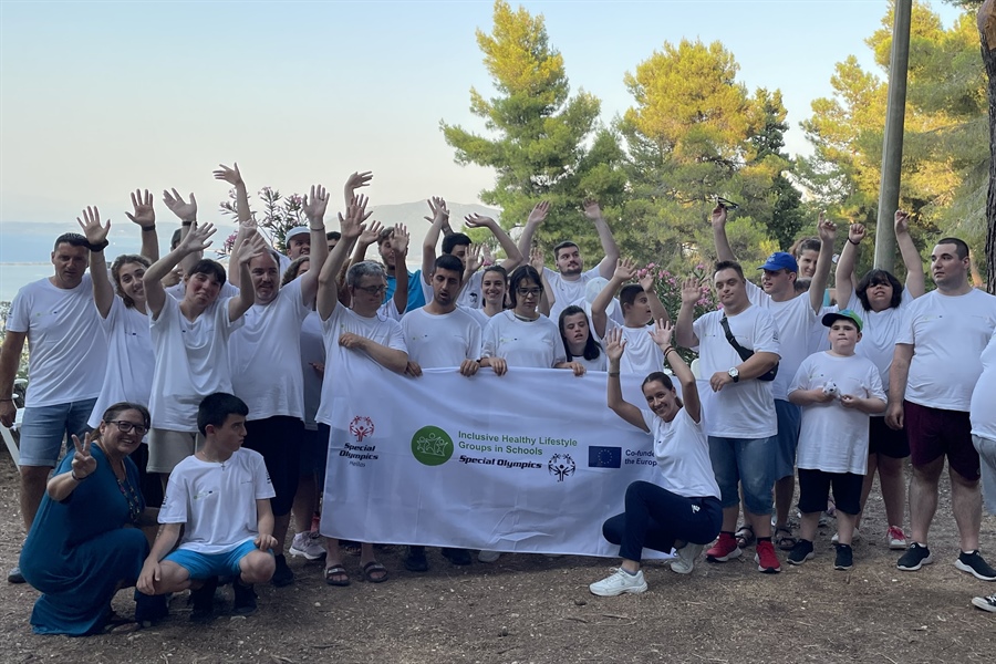 Αθλητές Special Olympics σε κατασκήνωση του ΚΔΑΠ ΜΕΑ Λευκάδας