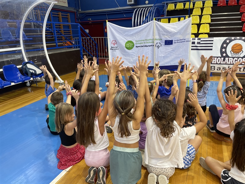 Ενημέρωση για την αναπηρία και τα Special Olympics σε παιδικό camp