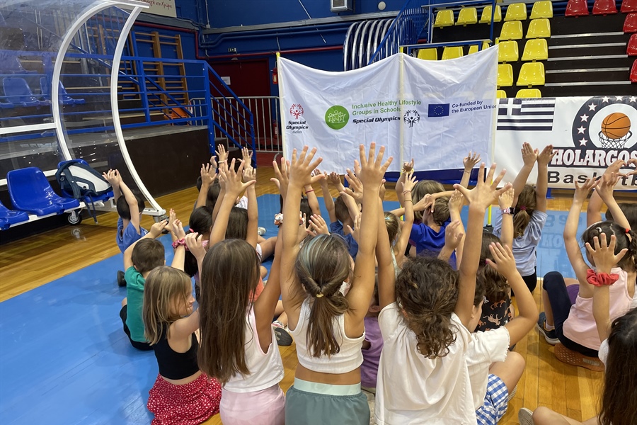 Ενημέρωση για την αναπηρία και τα Special Olympics σε παιδικό camp
